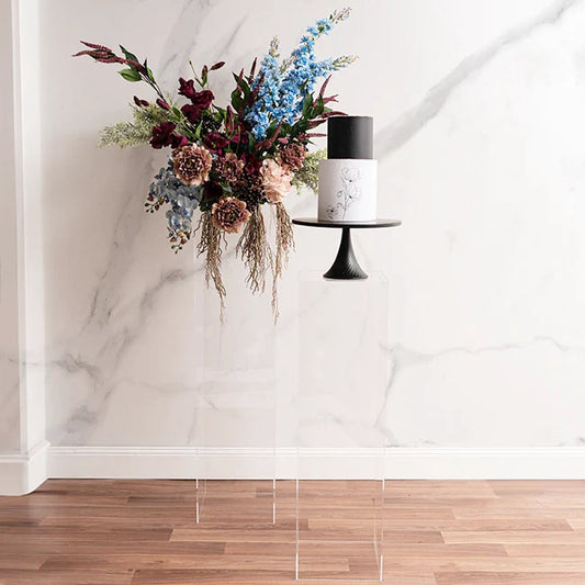 Solene Acrylic | Clear Plinth
