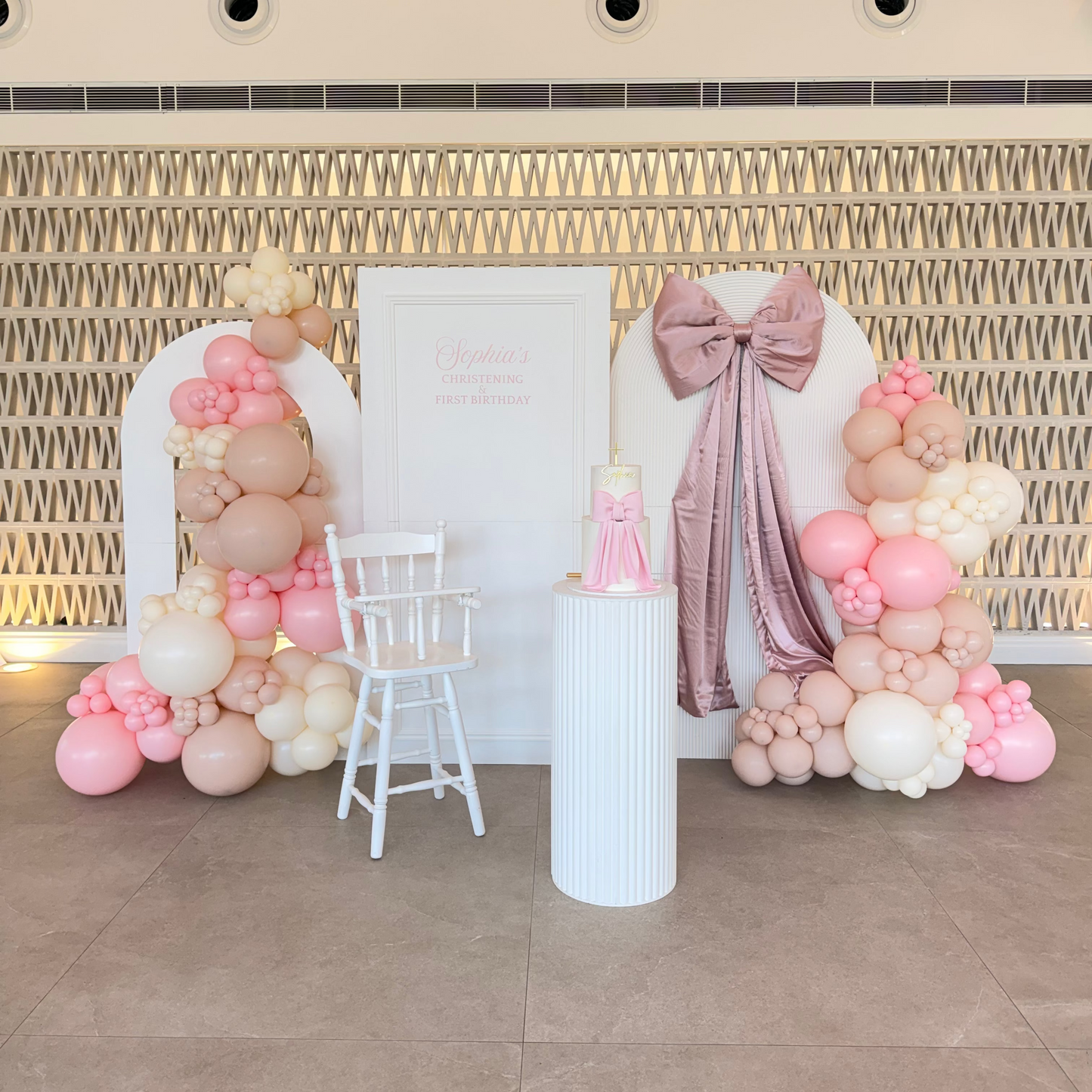 The Statement | Three Backdrop Styling Package