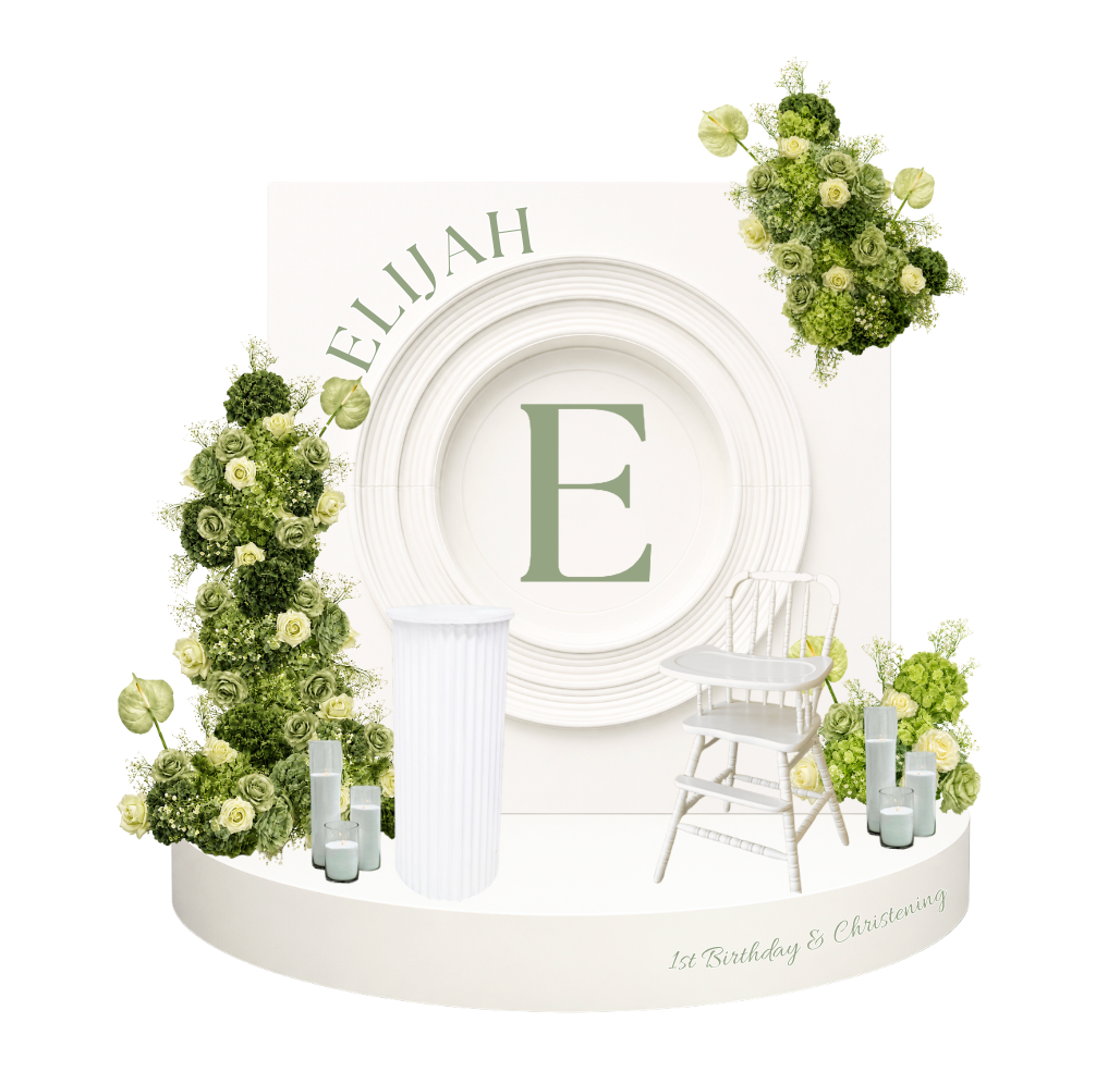 Blessed Beginnings | Luxe Floral Styling Package